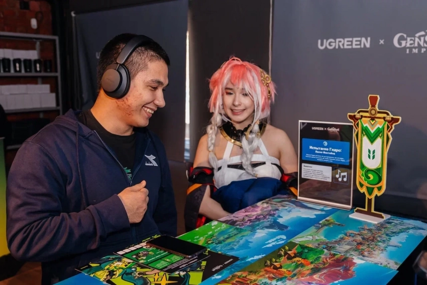 Энергияигры: как прошла презентация UGREEN x Genshin Impact вМоскве